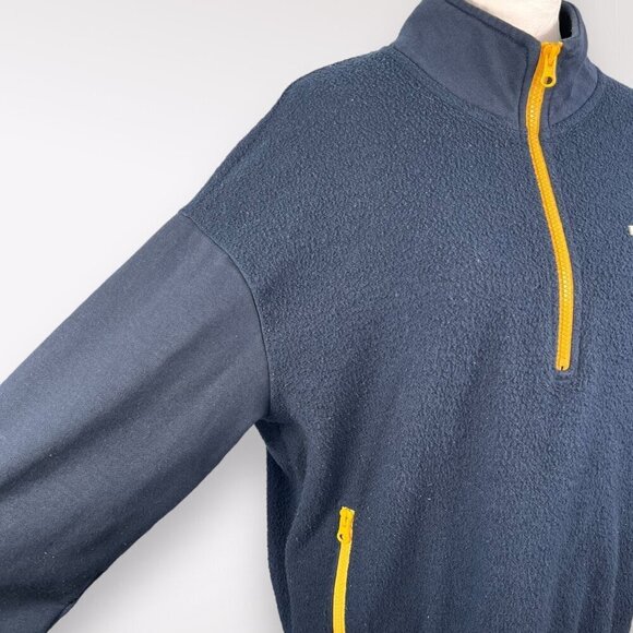 Vans Fleece Pullover Sweatshirt Half Zip Jacket Small - Picture 7 of 10